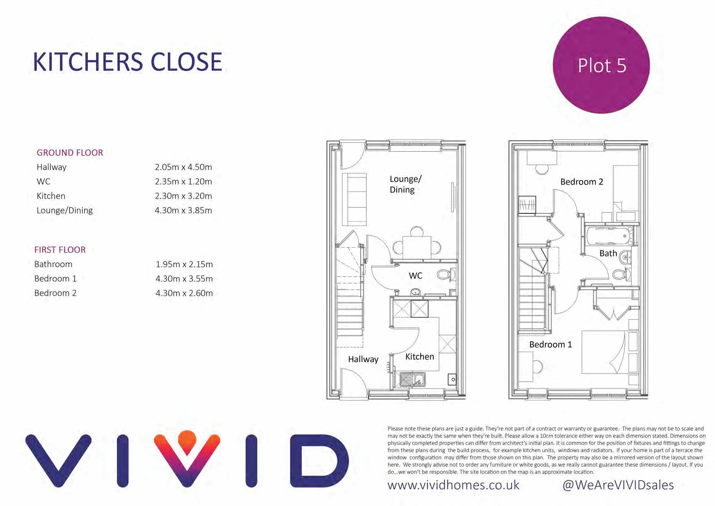 2 bedroom property for sale, VIVID Kitchers Close, Hythe, Southampton