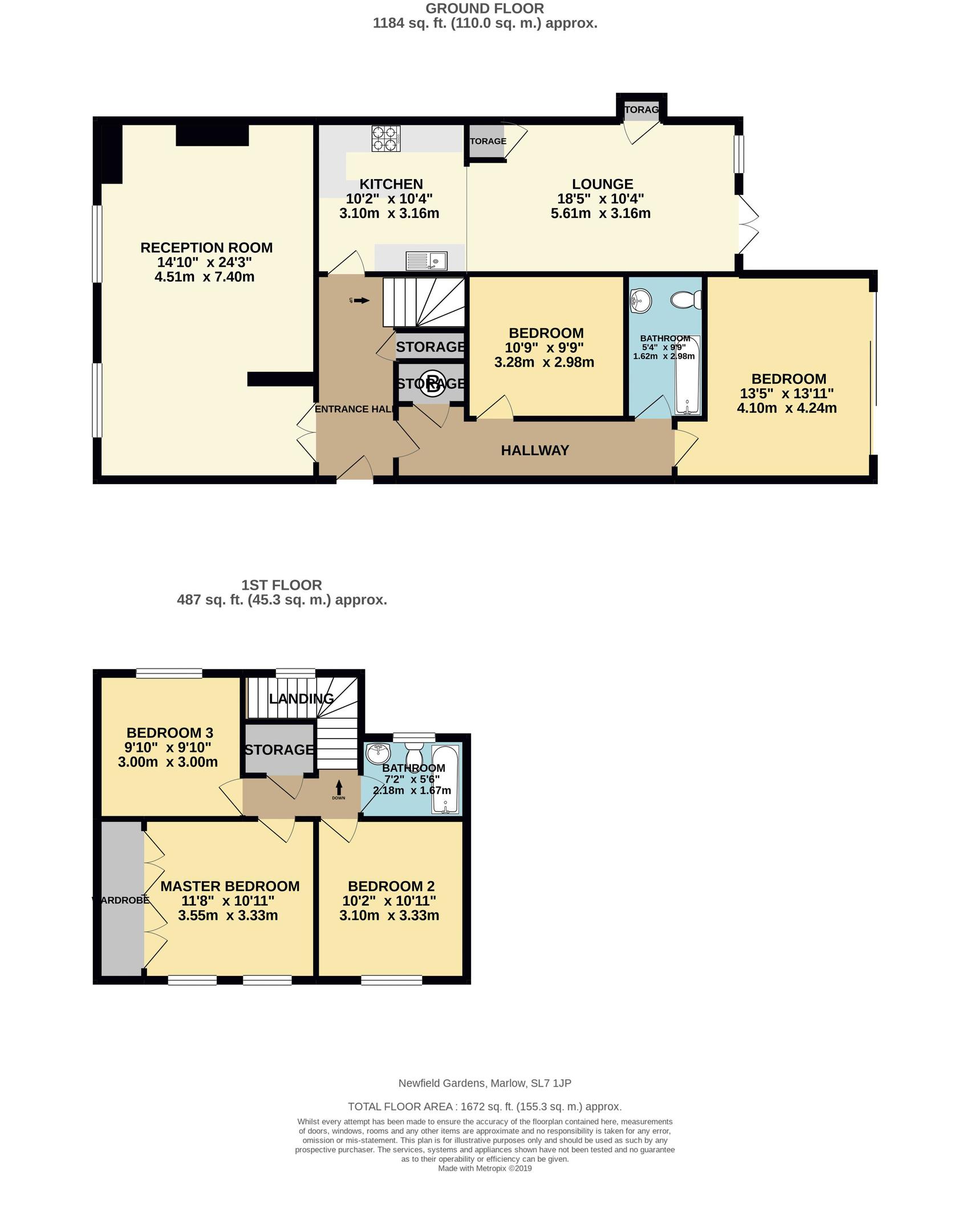 5 bedroom semidetached house for sale, Newfield Gardens, Marlow, SL7 1JP