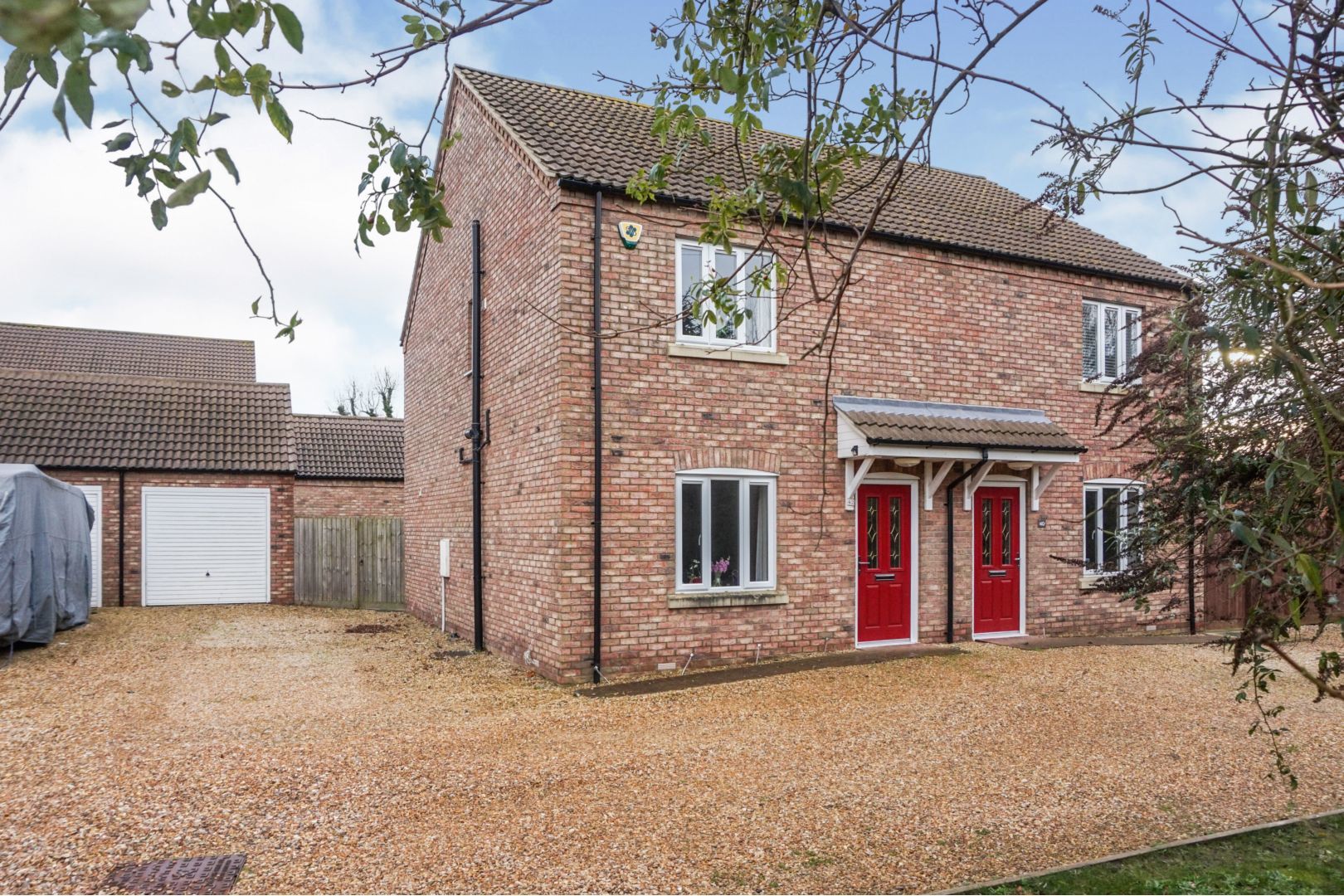 3 bedroom semidetached house for sale, Back Rd, Murrow, Wisbech PE