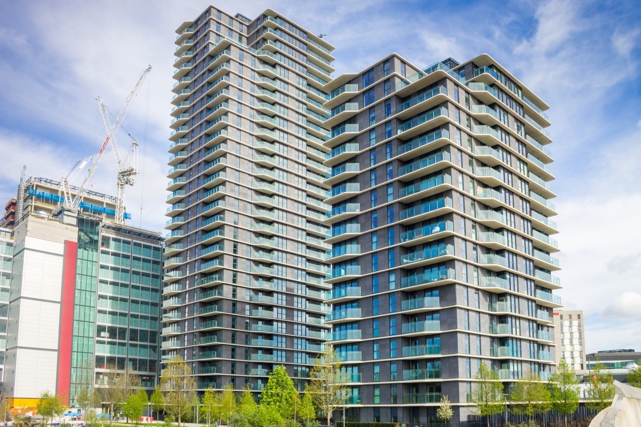 1 bedroom flat to rent, Glasshouse Gardens, Cassia Point, Stratford E, London, E20 1HW