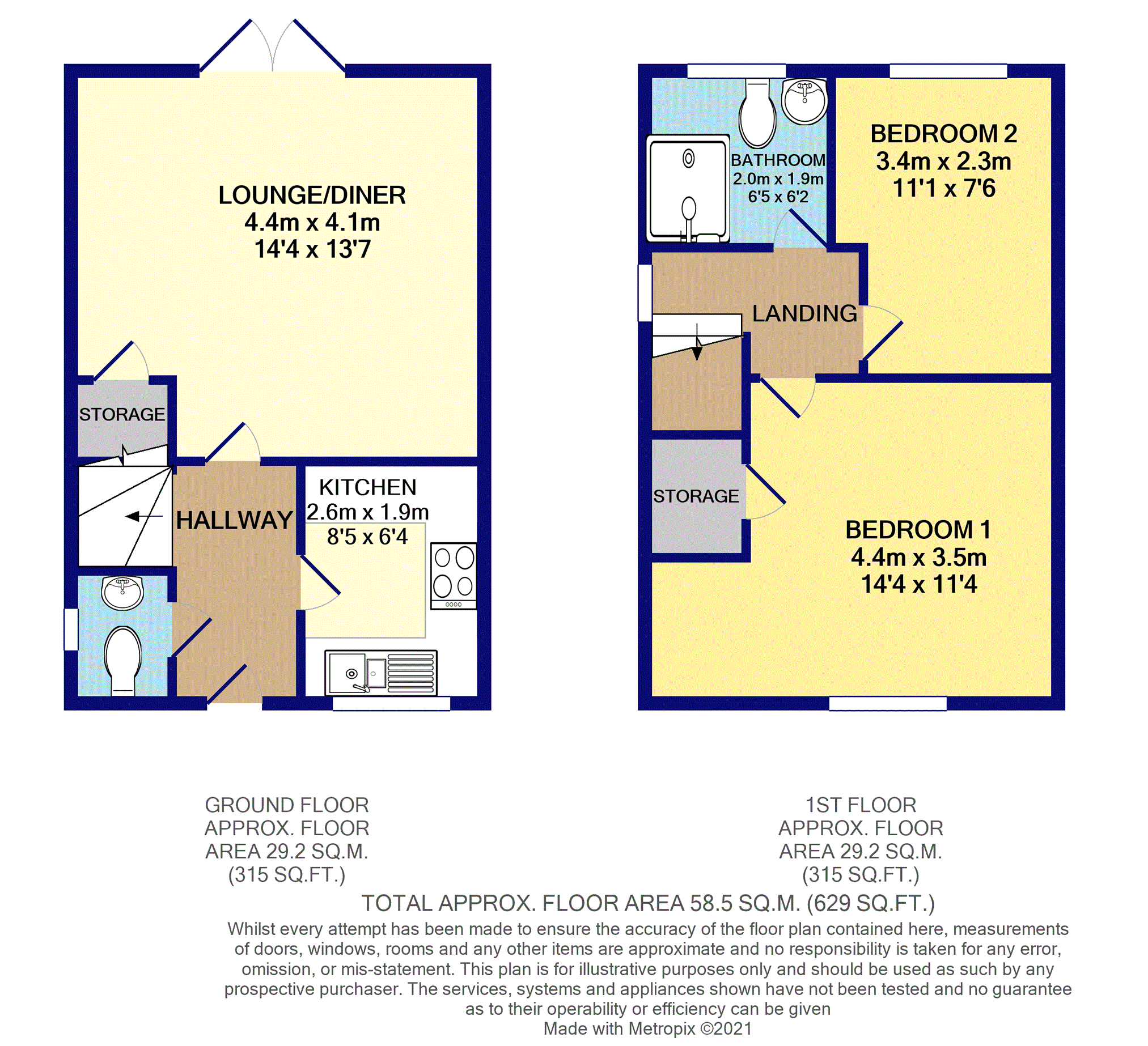 2 bedroom semidetached house for sale, Gate, Lincoln LN, LN1 3QD